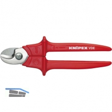 KNIPEX VDE-Kabelschere Lnge 230 mm fr Kabeldurchmesser 16 mm AWG 1/0