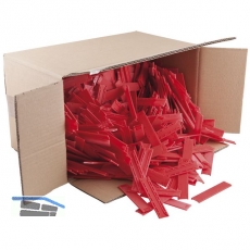 GLUSKE BKV Gitterklotz 100 x 20 x 3 aus Kunststoff rot (Verglasungsklotz)