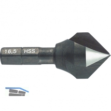 ALPEN Kegelsenker u. Entgratsenker BIT Z=3 90 Grad HSS M10 1/4\&quote;Sechskantschaft