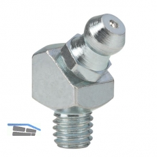 Kegelkopf (Hydraulik) Schmiernippel 45 Winkel H1 Gewinde Gre M10 x 1