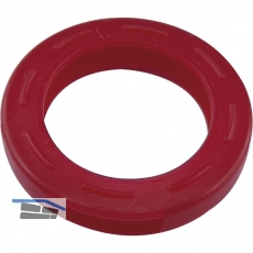 Kennring fr Zylinderschlssel mittel DM 25 mm, Kunststoff rot