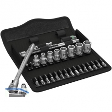 WERA Steckschlssel-Satz Zyklop Metall 1/4\&quote; mit Umschaltknarre 28-teilig