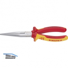 KNIPEX VDE-Langschnabelzange DIN 5745 gerade Lnge 160 mm