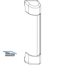 MACO Abdeckung Scherenlager AS/DT/PVC, braun F5 (42189)