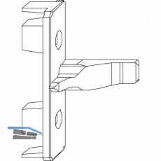 MACO Anpressverschluss, Flgelteil, fr Beschlagsnut (94089)