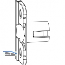 MACO Anpressverschluss, Rahmenteil, Eurofalz FT30 13 V (368015)