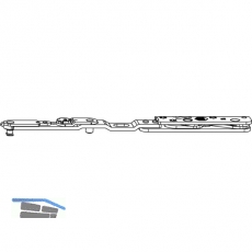 MACO Drehbandarm 3-flg. MP, 13V, Holz FT24, links, FFB 255-1400 (217716)