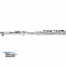 MACO Drehbandarm 3-flg. MP, 13V, PVC FT30, rechts, FFB 255-1400 (217719)