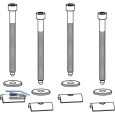 MACO Fiber-Therm Eckverbinder-Befestigungsset oben, Stahl verzinkt (101340)