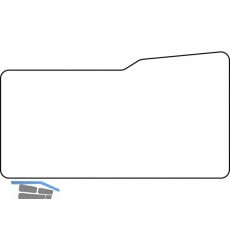 Fiber-Therm Einschubprofil f.Grundkrper/Verbreiterung/kl. Kammer,1000 mm,silber
