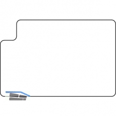 Fiber-Therm Einschubprofil fr Grundkrper/groe Kammer, L=1000 mm, silber