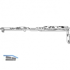 MACO Kippbandarm MP, 13V, Holz FT24, links, FFB 255-1200 (217724)