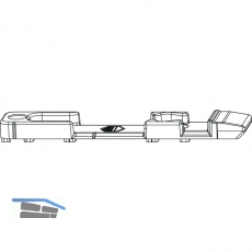 MACO Kippschlieteil, Falzluft 12 mm, Euronut 6/8/4, links/rechts (33932)