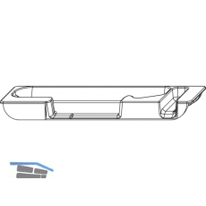 MACO Kippschlieteil, Falzluft 4 mm, Versatz 13 mm, links (358994)