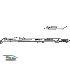 MACO MT Kippverschluss unten fr Fenster, FFH 500-1800 mm (52432)