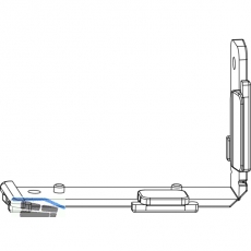 MACO Multi Power Unterlage Typ 04, links unten/rechts oben, grau (364069)