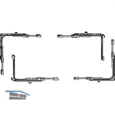 MACO SKB-S/PAS Grundkarton Eckumlenkungen Multi-Matic, silber (102155)