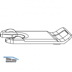 MACO Scherenbegrenzung f. Scheren Gr. 400/600/800 o. Gr. 00-1, schwarz (43551)