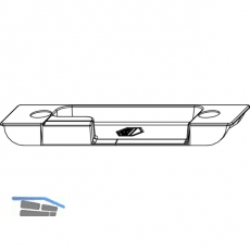 MACO Schlieteil, Falzluft 4mm, Versatz 13mm,rechts, -1 mm Anpressdruck (357671)