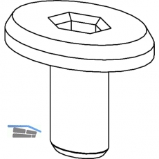 MACO Schmutzabdeckung Falz-/Ecklagerbnder AS/PVC, DT ohne V, RAL 9022 (43701)