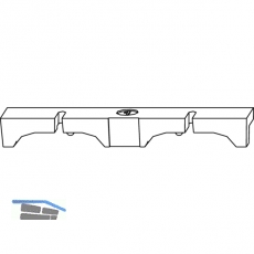 MACO-TRONIC Formteil f. Reedkontakt RVS Typ 4, PVC, wei (363185)