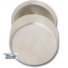 SOLIDO Trknopf Flachform,  50,5 mm, - auf Ros., Gewindeanstze M5, Edst. matt
