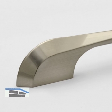 Griff Brome LA 224 mm, Breite 266 mm, ZN Edelstahl Effekt