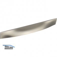 Griff Wrap LA 128 mm, Breite 190 mm, ZN Edelstahl Effekt