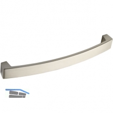 Griff Atik LA 192 mm, Breite 212 mm, Aluminium Edelstahl Effekt