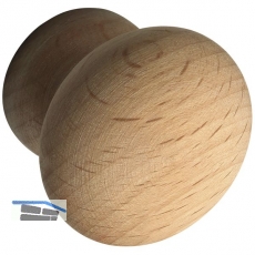 Knopf Hemera  30 mm, Tiefe 28 mm, Buche gedmpft roh