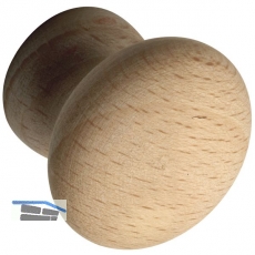 Knopf Hemera  25 mm, Tiefe 26 mm, Buche roh