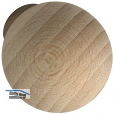 Knopf Olwen  30 mm, Tiefe 34 mm, Buche roh