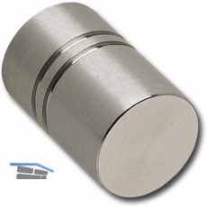 Knopf Echion  13 mm, Tiefe 22 mm, Edelstahl gebrstet