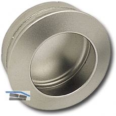 Muschelgriff Zaran  60 mm, Einlass  56 mm, ZN alufarbig