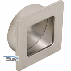 Muschelgriff Annea Breite 50 mm, Einlass  45 mm, ZN Edelstahl Effekt