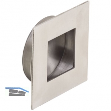 SOLIDO Muschelgriff Eros Breite 50 mm, Einlass ø 40 mm, Edelstahl gebürstet