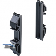 HETTICH SYSTEMA TOP 2000 Orgaclip, Kunststoff schwarz