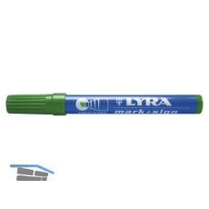 LYRA Permanent-Marker 111 Strichbreite 2-6 mm grn schrge Spitze