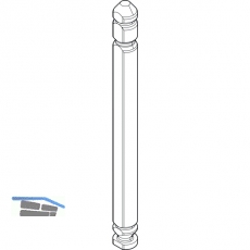 ROTO NT Axerlagerstift E5 / A / K, Stahl verzinkt silberfrbig (227354)