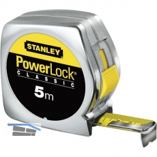 STANLEY Rollbandma Powerlock 5 m EG-Prfzeichen Genauigkeit II