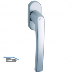 ROTO Fenstergriff ROTOLINE - verdeckt geschr., 7 x 30 mm, Alu messingfrbig