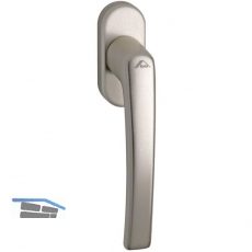 ROTO Fenstergriff ROTOLINE - verdeckt geschr., 7 x 30 mm, Alu champagne elox.