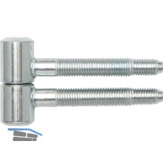 Einbohrband fr Futtertren, 16 mm, Stahl verzinkt