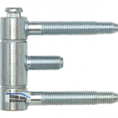 Stahlzargenband 3-tlg. f. geflzte Holztren, Band 18 x 61 mm, Stahl verzinkt