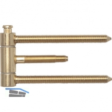 Steckband dreiteilig, 18 mm, brandschutztauglich, Stahl vermessingt