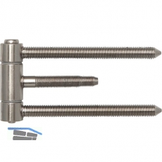 Steckband 3-tlg. 18 mm, brandschutztauglich, m. Aushngesich. Stahl vernickelt
