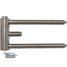 Stahlzargenband 3-tlg. brandschutz. f. geflzte Tren,Band 18 x 61 mm,vernickelt