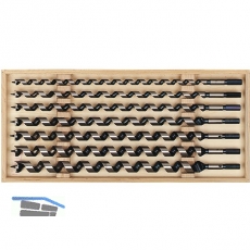 FISCH Schlangenbohrer-Kassette Lnge 650 mm 7-teilig in Holzkassette