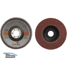 LUKAS Schleiflamellenteller SLTR Normalkorund125 mm Korn 120
