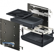 HETTICH SYSTEMA TOP 2000 Schnellmontage-Set Sil Sys,Voll-/berauszug, ET730,schw